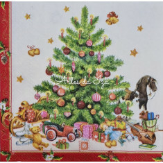 Guardanapo Nostalgic Christmas Tree