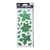 Cartela de adesivos glitter Folhas de natal AD820