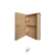 Caixa porta-figurinhas sanfonada Qatar 2022 11,5 x 16 x 2,5 cm em mdf de 3mm - comprar online