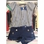 CONJUNTO INFANTIL MENINA BRANDILI AZUL