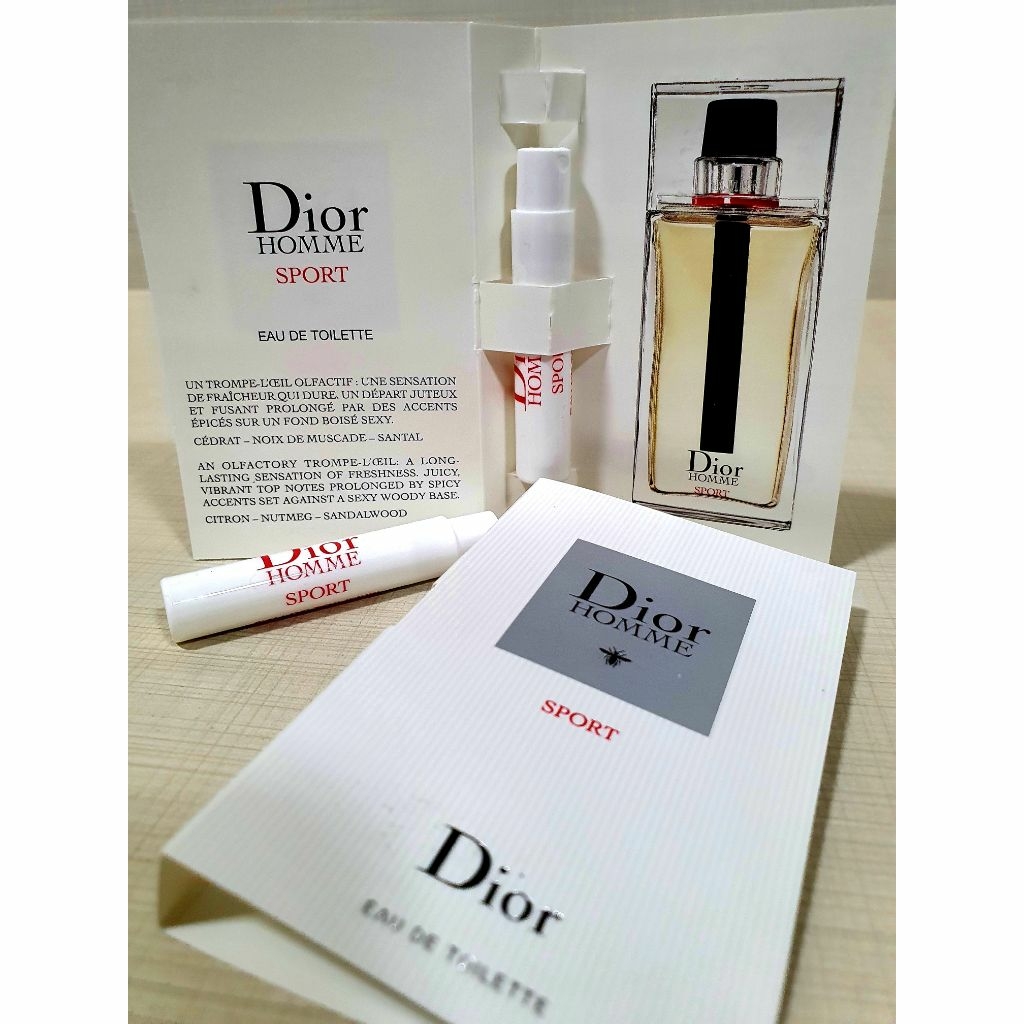 Amostra Dior Homme Sport EDT 1 ml ORIGINAL