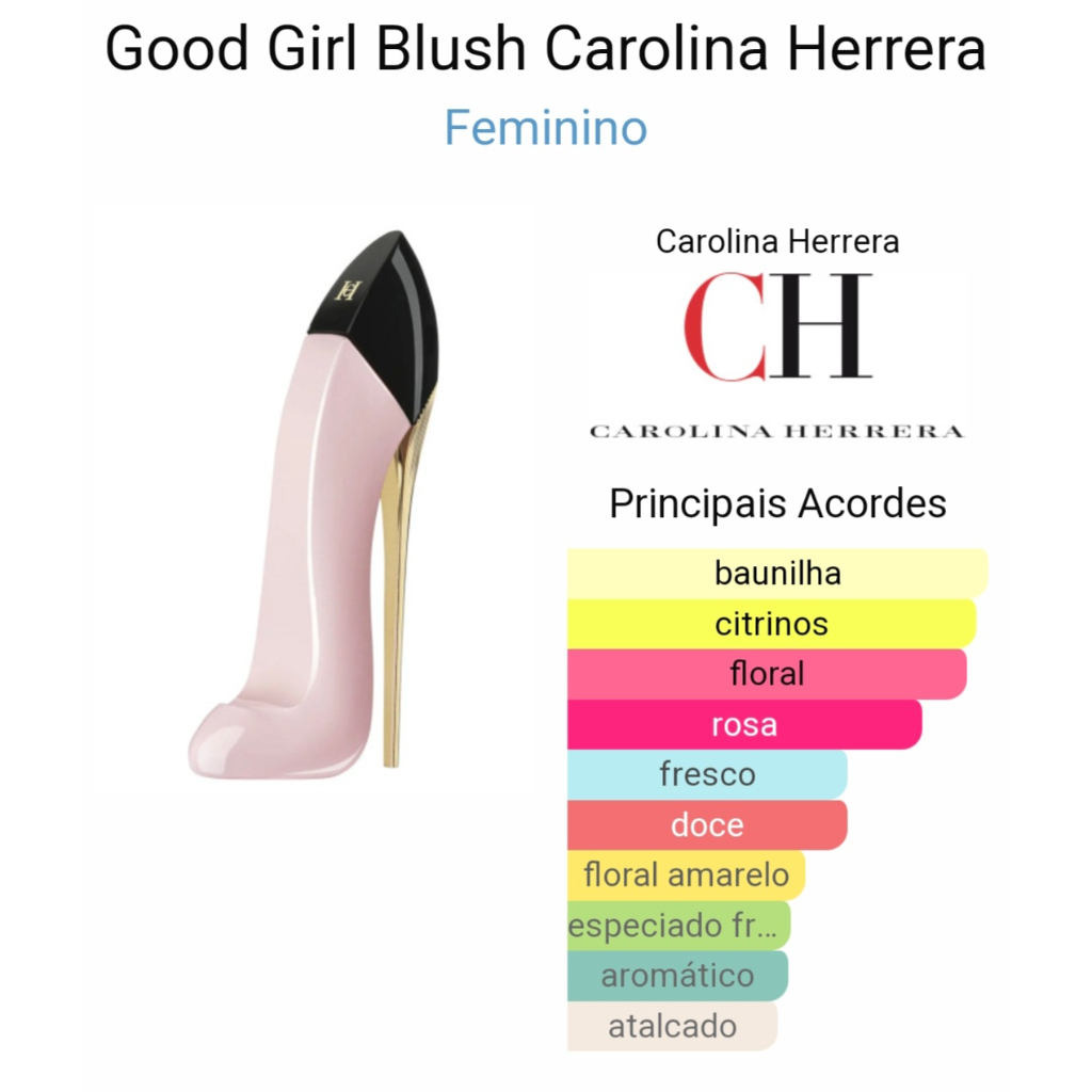 Carolina Herrera - Miniatura Perfume Good Girl Blush Feminino Edp 7ml - RF  Importados - Produtos Importados de Beleza e Cuidados Pessoais