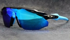 GAFAS OAKLEY RADAR ADV 5 MICAS MARCO NEGRO ESP AZUL SOP OPT