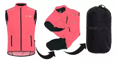 CHALECO ONTARIO ROJO IMPERMEABLE