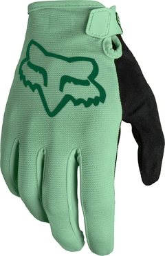 GUANTES FOX RANGER GLOVE VERDE AGUA LOGO AZ SGE