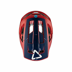 Helmet MTB Enduro 4.0 Chilli 360 Blanco-rojo mentonera desmontable - comprar online