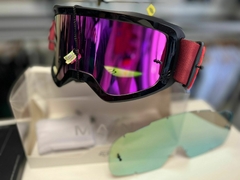 ANTIPARRAS MAIN STRAY GOGGLE NEGRA ESP LILA + MICA AIR SPACE LENSES