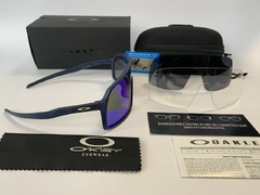 Gafas Oakley Sutro marco negro espejado azul - comprar online