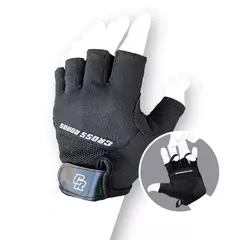 GUANTES DEDOS CORTOS PRO NEGRO CROSS