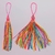 10pc - Pingente Tassel Franja 7CM Artesanato -Varias Cores - comprar online