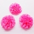 Pompom Poliester Meia Flor APL013 - 6cm - 10unid - Cor -