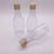 Garrafa Plastica TP. Dourada Metálica 9X6cm - R:3255- 05 UNID