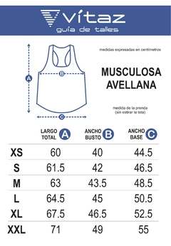 Musculosa Electro con Beige en internet