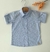 CAMISA INF. MANGA CURTA MINIPRINT LIGHT BLUE 4/6/8 - comprar online