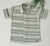 CAMISA BABY M.C LISTRAS OFF GREEN