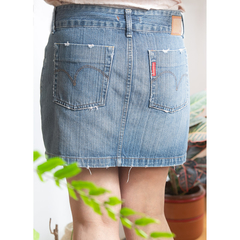 Minissaia jeans Siberian - comprar online