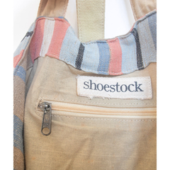 Bolsa listada Shoestock - loja online