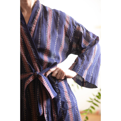Kimono Longo Vintage 70's - Brechó Pano Bonito