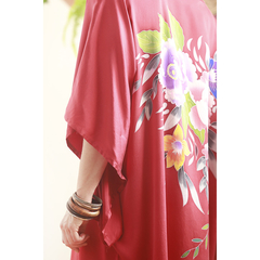 Imagem do Kaftan de seda com batik