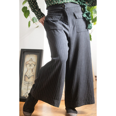 Pantalona risca de giz Amissima - comprar online
