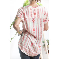 Imagem do Blusa com arabescos pink