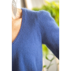 Tricô de lã angorá Zara na internet