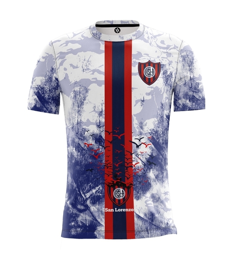 CAMISETA SAN LORENZO FRANJA CUERVOS CAX 2013