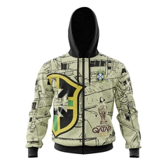 BUZO/CAMPERA BRASIL QATAR 2022 BC-0395 - comprar online