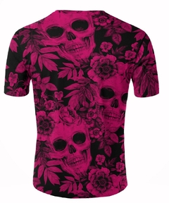 REMERA CALAVERA ROSA ARTEMIX AX-0439 - comprar online