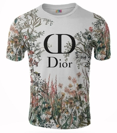 REMERA MODA DISEÑO DIOR FLORES ARTEMIX AX-0168