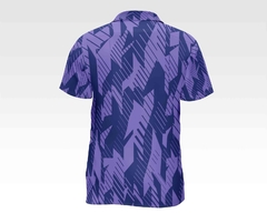 CAMISA MODA GEOMETRICA VIOLETA ARGENTINA ARTEMIX ST-0991 en internet