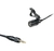 Microfone de Lapela, Preto, 9,7 mm, Conector Stereo, c/ Fio p/ Body Pack, Sistema Sem Fio Sony UWP D21, D26, UTX-B2