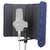 Difusor acústico,vocal booth,filtro p/ microfone condensador