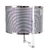 Imagem do Difusor Filtro Acústico, Vocal Booth Reflection Filter p/ Pedestal Microfone - Prata
