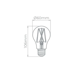 LAMP LED BULBO VINTAGE E27 2W STH6335/24 STELLA - comprar online