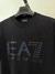 Camisa Emporio Armani | EA7 com Sombreado Azul - PRETA - 3FS IMPORTS MULTIMARCAS 