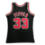 Regata Chicago Bulls – Mitchell & Ness Silk 97/98 - Preta - Beard&Sports