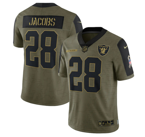 Jersey Las Vegas Raiders Masculina Salute to Service 2021