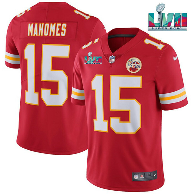 Jersey Kansas City Chiefs Mascuina - Vermelha SB LVII