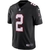 Jersey Atlanta Falcons Masculina - Throwback Preta - Beard&Sports