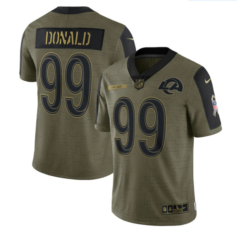 Jersey Los Angeles Rams masculina Salute to Service 2023