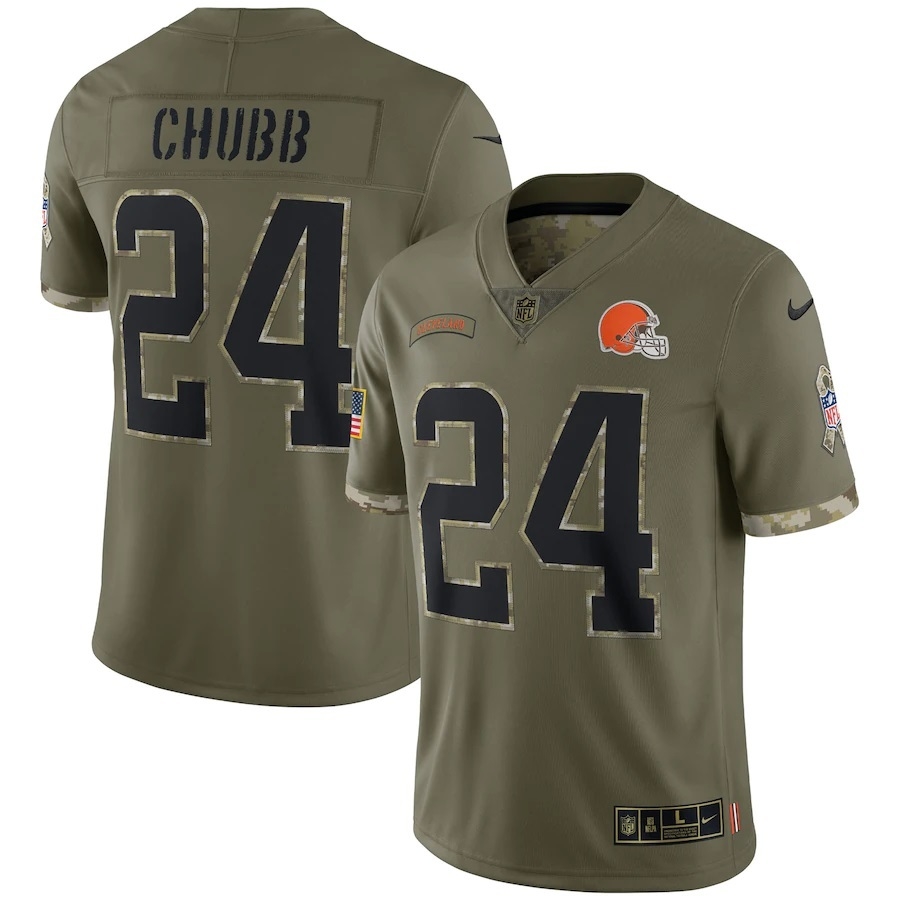 Jersey Cleveland Browns Masculina Salute to Service 2022