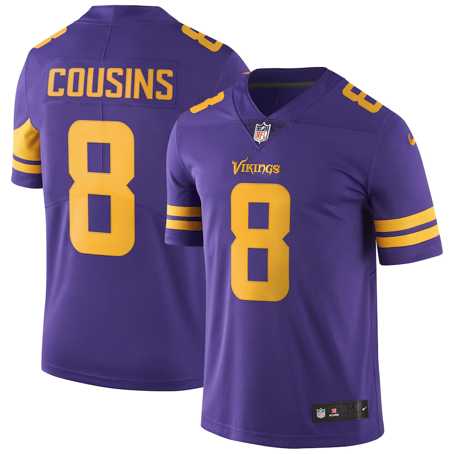 Jersey Minnesota Vikings Masculina Color Rush
