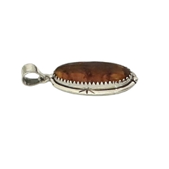 Pingente Indiano Ambar Oval - comprar online