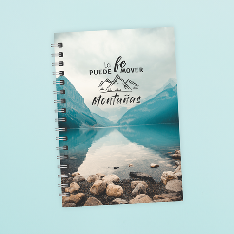 Cuaderno Anillado A5 - La Fe Mueve Montañas (02)