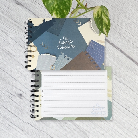 Cuaderno Tapa Semi Rígida - Sé Fuerte