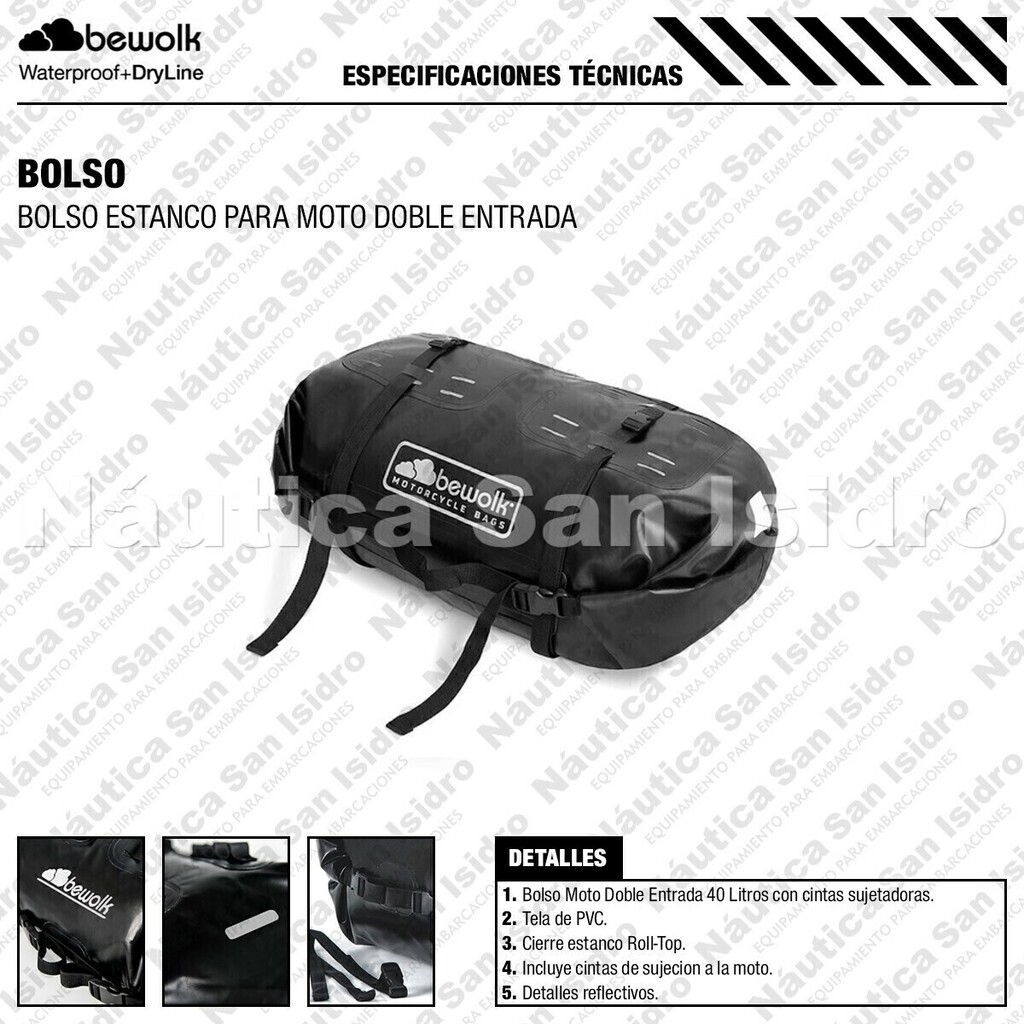 Bolso estanco moto sale