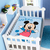 Cobertor Infantil Disney Baby Mickey Jolitex Azul 90x110cm Desenho:Passinhos