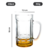 Kit 2 Canecas de Chopp em Vidro Copo para Cerveja 350ml Translucido - comprar online