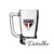 Caneca Vidro Cerveja Chopp São Paulo 340 ml + Toalha Time Oficial - CadaCoisas